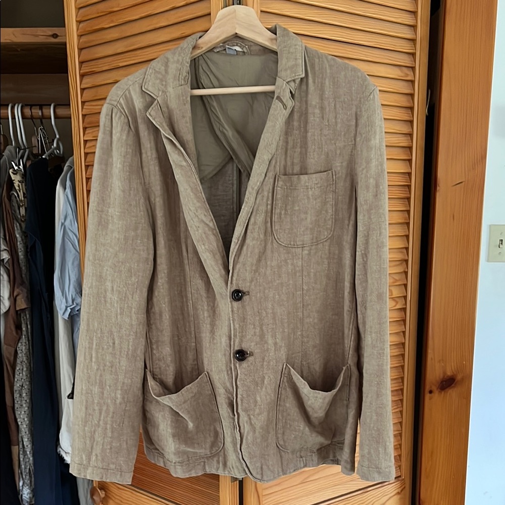 Men’s linen blazer